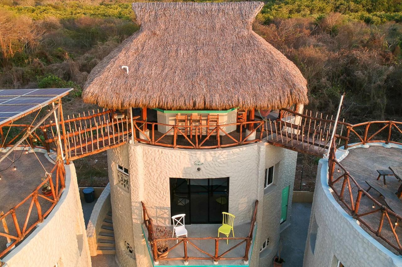 Villa Pacific Nomads Earthbag House Punta Mita Exterior foto